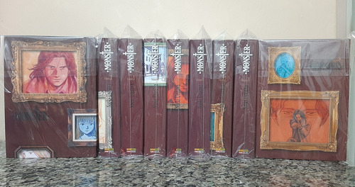 Mangás Monster Kanzenban Volumes 1 Ao 9 Coleção Completa