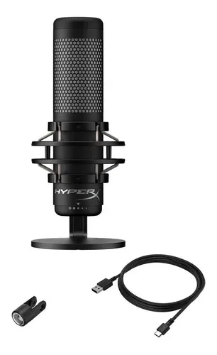 Microfone Gamer Hyperx Quadcast S Hmiq1s-xx-rg/g | Frete grátis