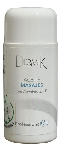 Aceite Para Masaje Facial Con Vitamina E Y F  Dermik