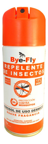Repelente De Insectos Zancudos Y Mosquitos 165 Ml Bye Fly