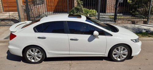 Honda Civic Exs Blanco Tope De Gama Cuero Llantas 17 Full