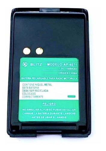 Bateria Ap-4071 H Generica Para Handy Motorola Mag One A8
