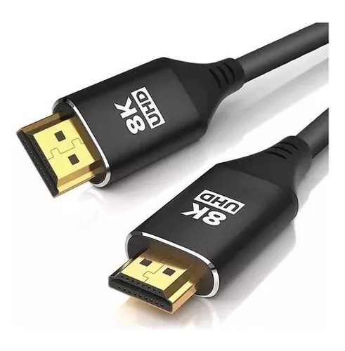 Cable Hdmi 8k De 3 Metros Ultra Hd V2.1 De Alta Velocidad