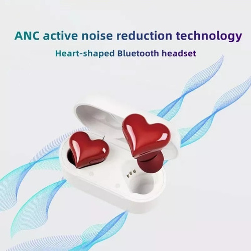 . Auriculares Bluetooth En Forma De Corazón