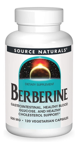 Berberina 120cp Source Naturals - Unidad a $3741