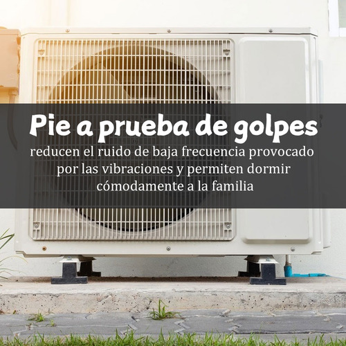 8 Piezas Base De Neopreno Para Condensador Minisplit