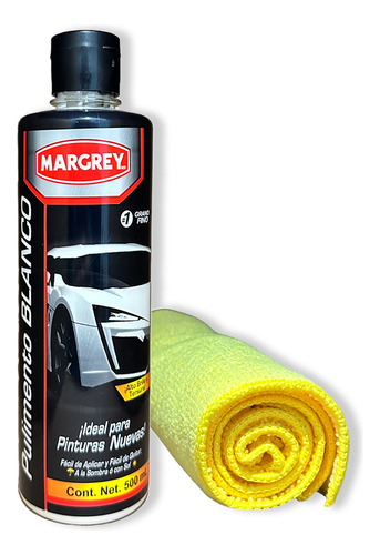 Pulimento Blanco Pieza 500 Ml Margrey Pulimento Grano Suave