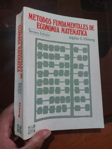 Libro Métodos De Economía Matematica Alpha C. Chiang