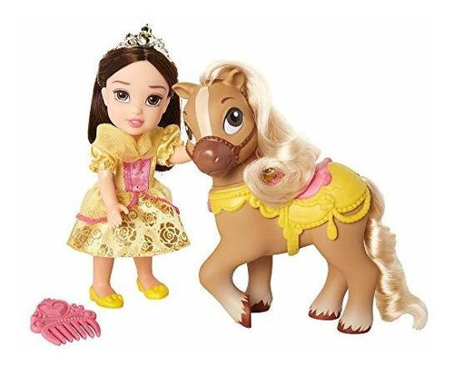 Princesas De Disney Belle Petite Doll Y Pony