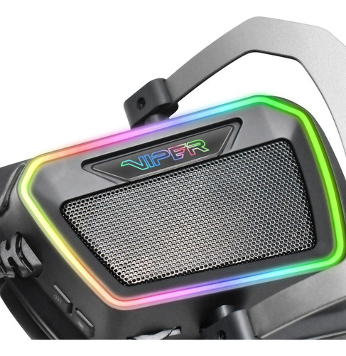 Imagen 2 de 8 de Auricular Gamer Patriot Viper V380 7.1 Rgb Esports Pc Gaming