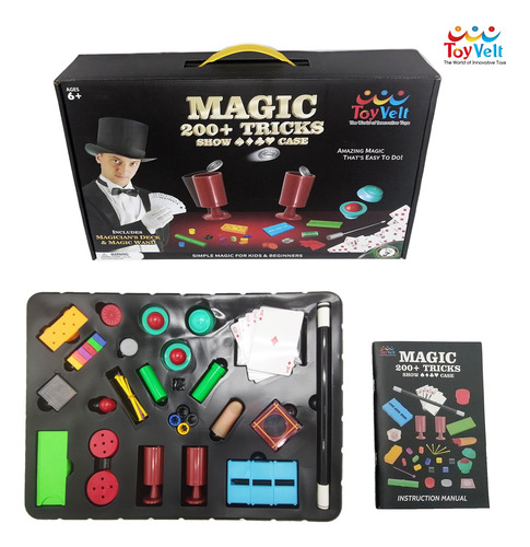 Kit Mágico Para Niños Más De 200 Trucos Y Diversión