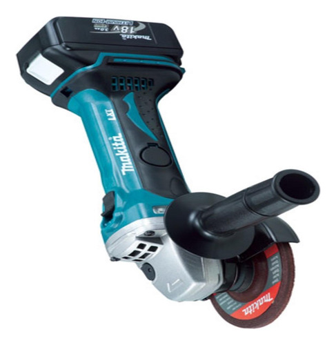 Esmerilhadeira Makita Angular 4.1/2'' 18v Com Kit Dga452rfe