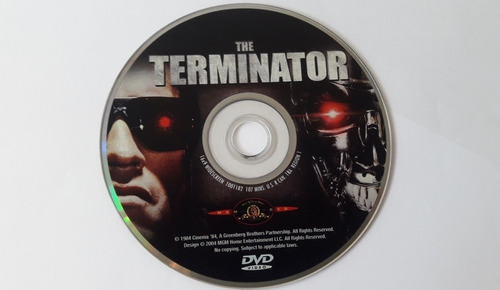 Terminator 1 Pelicula Dvd Original(audio Latino)sin Caratula