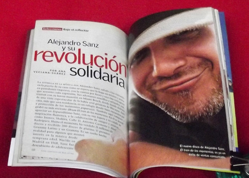 Revista Selecciones Julio 2007 ( Alejandro Sánz )