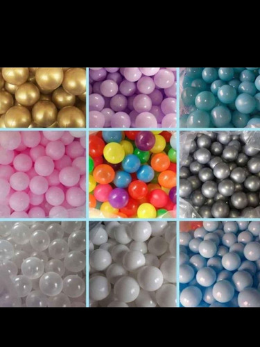 Pelotas Pelotitas De Plástico Siliconeadas Debebés 