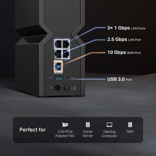 Router Wifi 7 Tp-link Archer Be700 Tribanda 15 Gbps 8 Transm