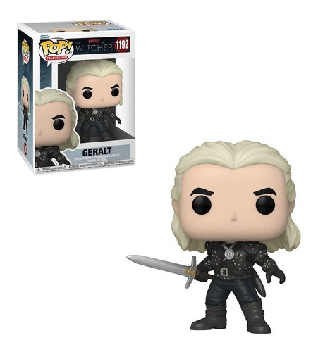 Funko Pop Geralt #1192 - The Witcher Tv Serie Version Cavill