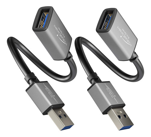 Kabeldirekt  Cable De Extensin Usb A 3.0  6 Pulgadas X 2  (c