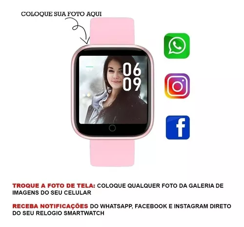 Relogio Digital Smartwatch Homem Mulher D20 Inteligente, Relógio Feminino Relogio  Digital Smartwatch Homem Mulher D20 Inteligente Nunca Usado 59747982