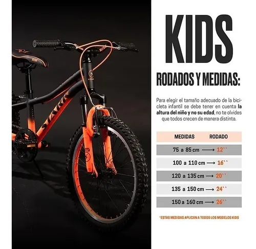 Bicicleta niño 150 cm sale