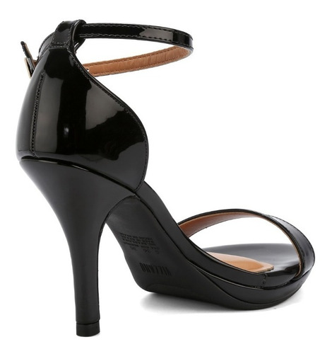 Imagen 4 de 6 de Sandalia Mujer Vizzano Negro Charol