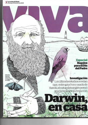 Revista Viva 2009 Lusiana Salazar Darwin En Argentina Cuneo