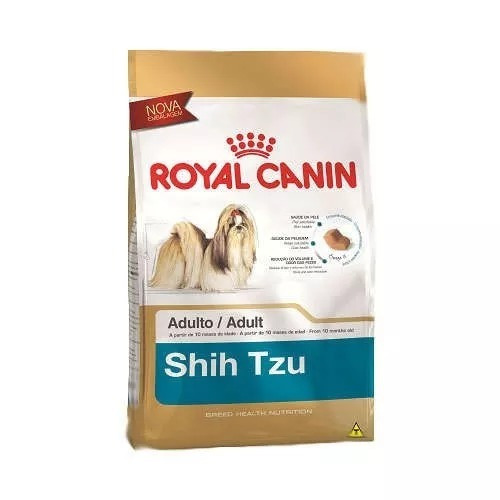 Ração Royal Canin Cães Adultos Shih Tzu 2,5 Kg 3 Unidades