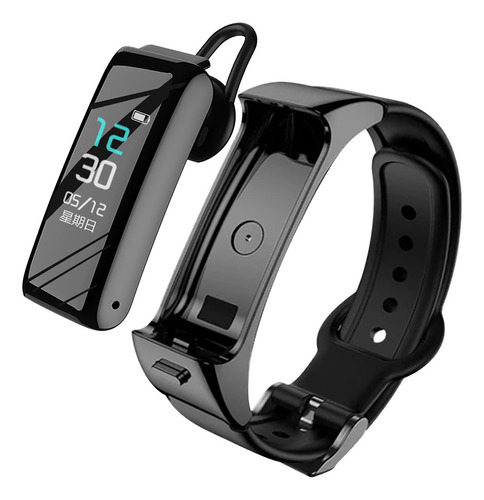 Auriculares Bluetooth B6 Smart Bracelet 2 En 1 Para Hombres