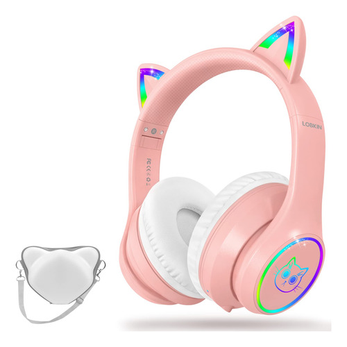 Lobkin Bluetooth 5.1 Auriculares Para Nios Con Estuche - Rgb