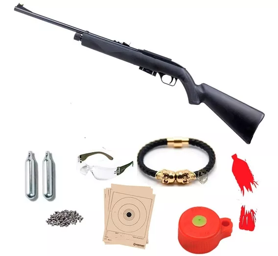 Rifle Crosman 1077 Deportivo Co2 Diabolos 4.5mm Multitiro