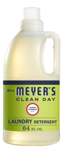 Mrs. Meyers - Detergente Para Ropa Limón Verbena (64 Oz)