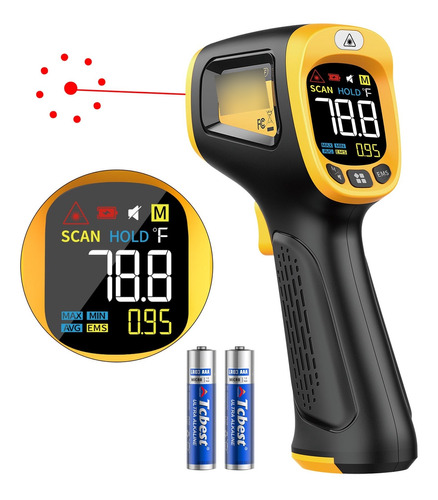 Pistola De Temperatura De Termómetro Infrarrojo -58°f ~93.