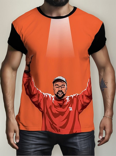 Camiseta Camisa Personalizada Cantor Compositor Kanye West 4