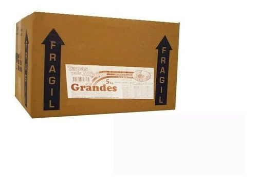 Tapas Grandes Para  Alfajor X/5 Kg Chocolate X2 Unidades