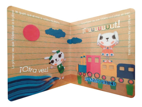 Cuento La Primera Vez Bebés Preescolar Cartón 19x19cm