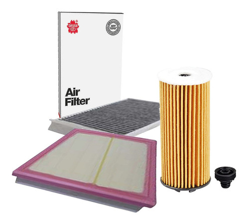 Kit Filtros Aceite Aire Cabina Cooper S Jcw 2.0l 2017 A 2019