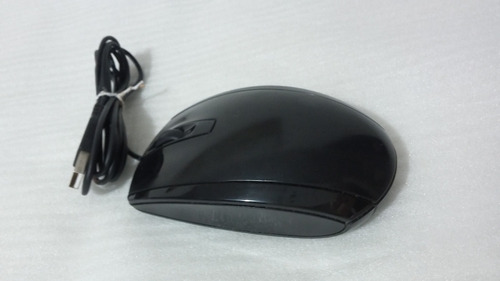 Mouse Ratón Óptico Usb Hp Msu0923 Con Cable Negro 2 Botones