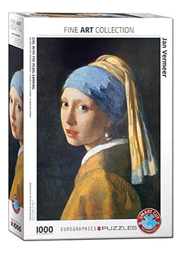 Eurographics Girl With A Pearl Earring De Vermeer Rompecabez