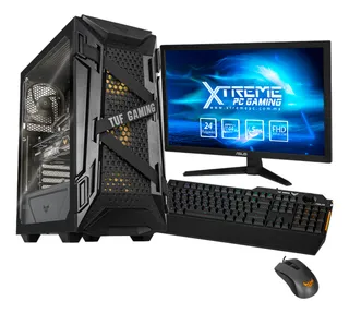 Xtreme Pc Asus Tuf Rtx 3060 Ryzen 5 Ssd 500gb Monitor 144hz