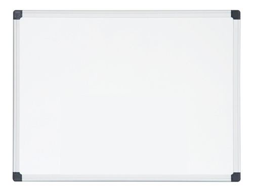 Pizarrón Pizarra Blanca Magnética Marco Metálico 90x120cm