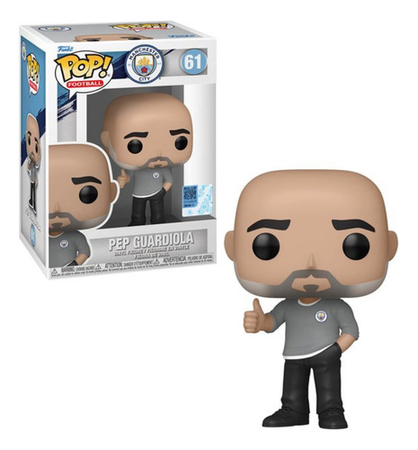 Pep Guardiola Funko Pop 61 Football Manchester City Original