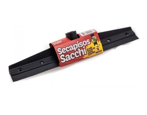 Secador De Piso Goma Negra 40 Cm Profesional X 2 Unid Sacchi