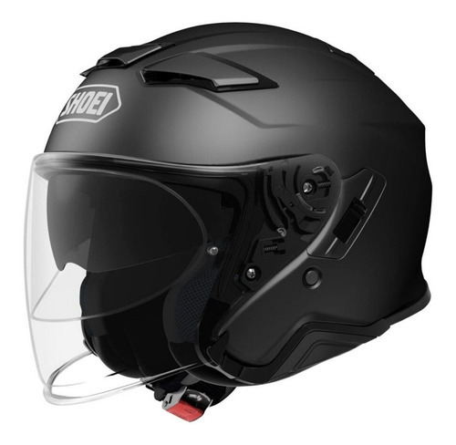 Capacete Para Moto Aberto Shoei J Cruise 2 Preto Fosco Tamanho do capacete 59/60 (L)
