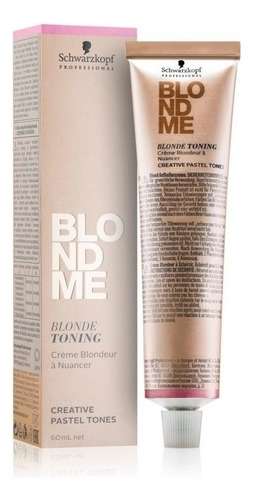  Blondme Toning Matizador Schwarzkof 60ml Tono Steel Blue