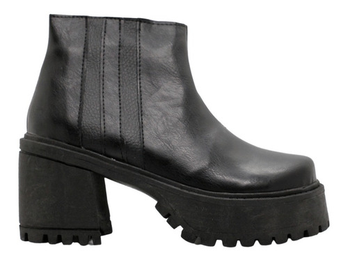 Botas De Mujer Botineta Taco Plataformas Liverpool Bym Shoes