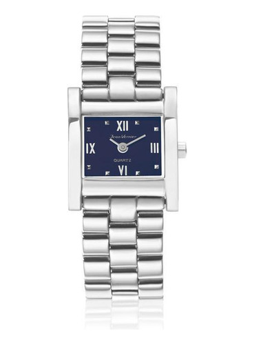 Relógio De Pulso Jean Vernier Feminino  Jv03657l Azul