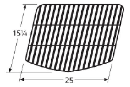 Musica City 59211 Metal Acero Bar Grid Repuesto Para Ga W1