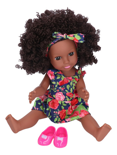 Exquisita Muñeca Africana Negra Niña Realista Niños Lindos