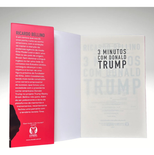 Livro 3 Minutos Com Trump - Descubra Os Segredos De Um Líder Visionário, Como Ele Superou Desafios E Como Você Pode Aplicar Isso Na Sua Jornada Pessoal