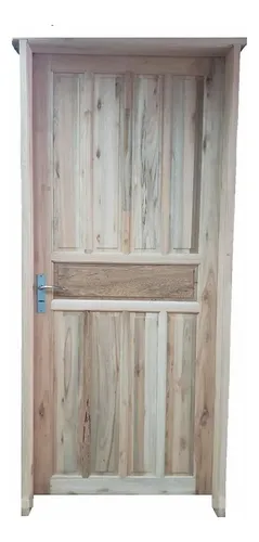 Blanco & Espino puertas de exterior de eucaliptus color marrón